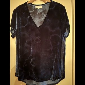 Bella Dahl Velvet VNeck tee
